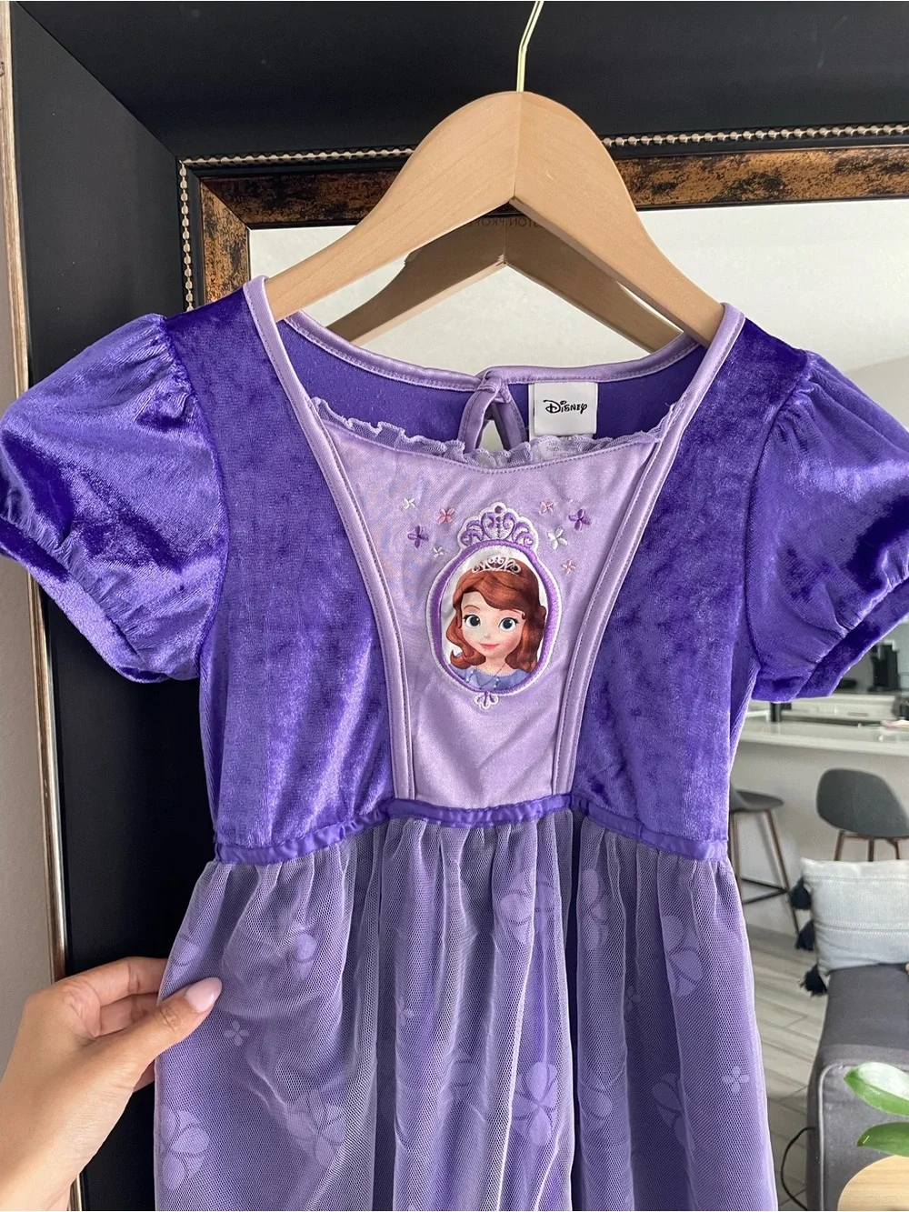 Disney Sofia the First Princess Costume Dress | Girls Size 6/6X - Picture 5 of 8